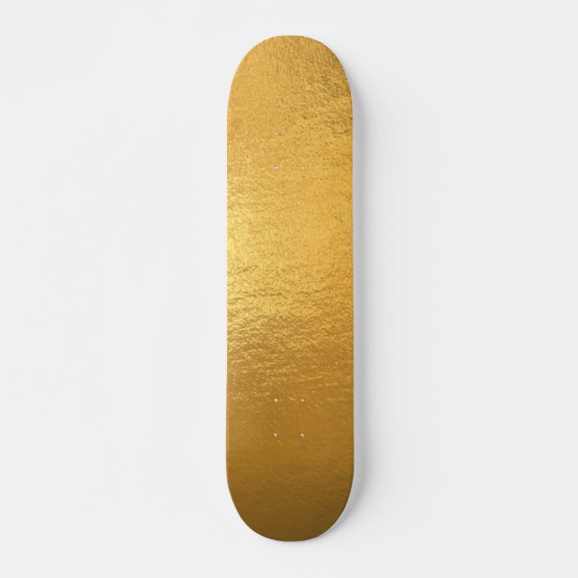 Urban Underground 24k Gold Plate Popsicle Deck Skateboard (Front)