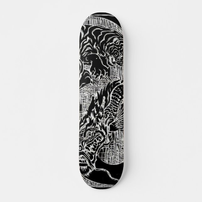 Urban Underground Japanese Shadow Deck Skateboard (Front)