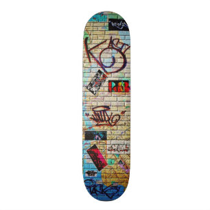 Urban Underground NYC Graffiti Popsicle Deck Skateboard