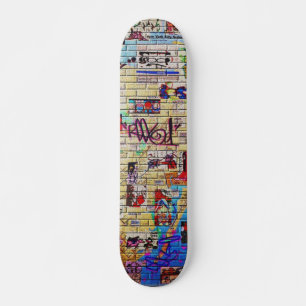 Urban Underground NYC Graffiti Popsicle Deck Skateboard