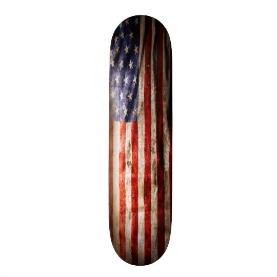 Urban USA Grunge Flag Element Custom Pro Board Skateboard Deck