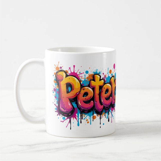 Urban Vibes Peter 1 Coffee Mug (Left)