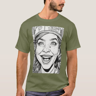 Urban Vibes: Street Art and Graffiti Collection T-Shirt