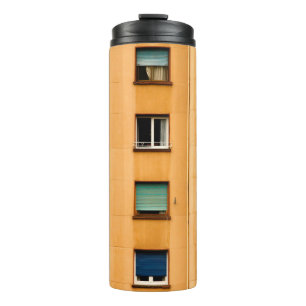 Urban view of the city of Bilbaoapartment,architec Thermal Tumbler