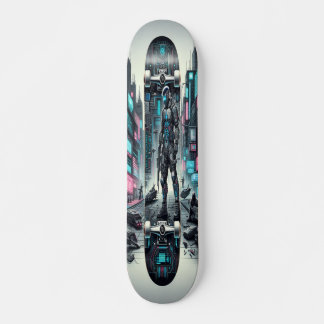 "Urban Warrior: High-Tech Mercenary Skateboard