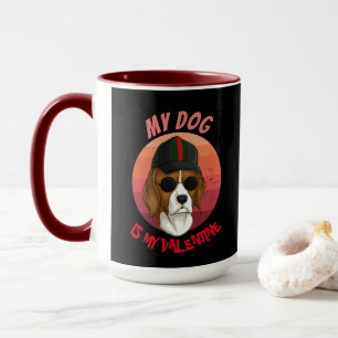 Urban Warrior HOUND IS MY VALENTINE Mug