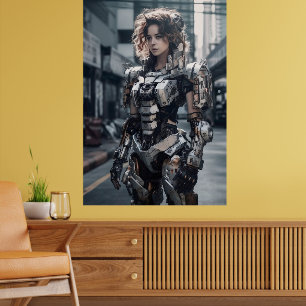 Urban Warrior: Modern Armor Poster