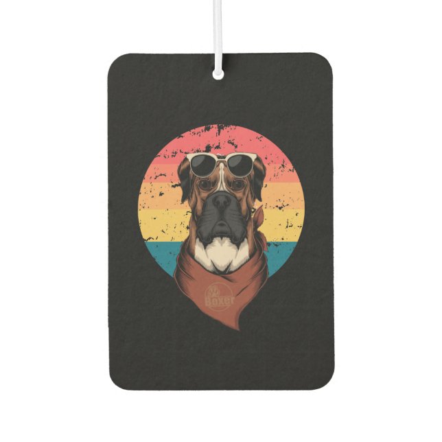 Urban Warrior Sunset Boxer   Air Freshener (Front)