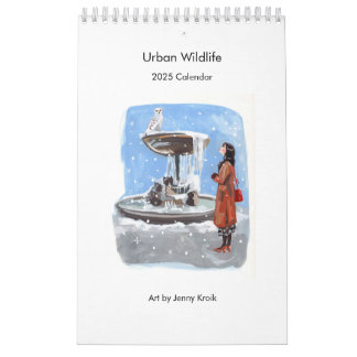 Urban Wildlife 2025 Calendar
