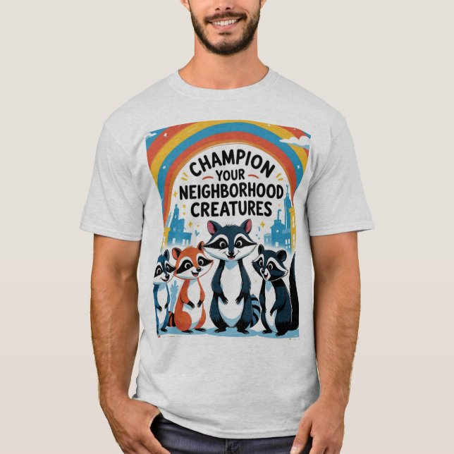 Urban Wildlife Heroes T-Shirt (Front)