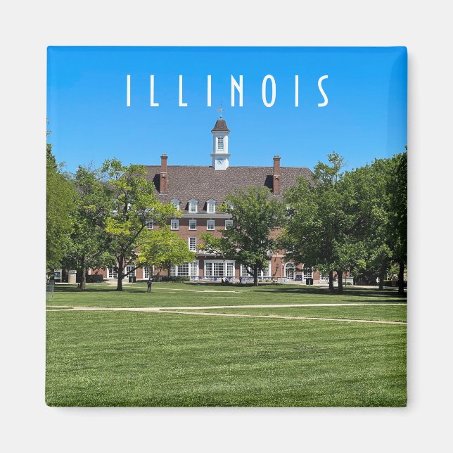 Urbana Champaign Illinois Magnet (Devant)
