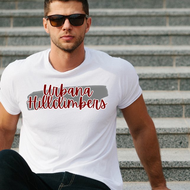Urbana Hillclimbers Grey Stripe Tshirt (Creator Uploaded)