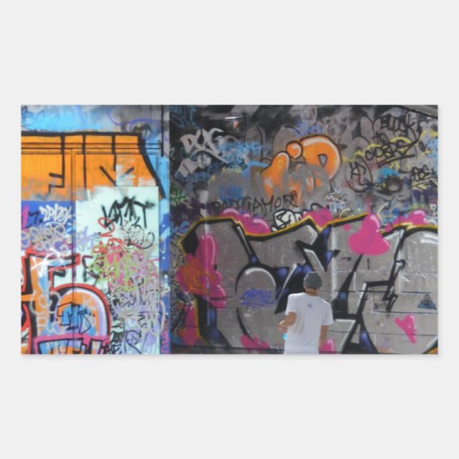 Urband Street Art-Graffiti Sticker (Front)