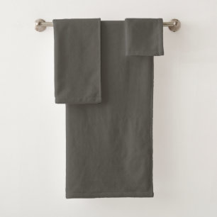 Urbane Bronze Solid Colour Bath Towel Set