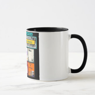 Urbane Renaissance Classic B/W Two Toned Mug
