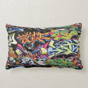 UrbanIte Graffiti throw pillow