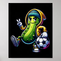 Urbyn Pickle Soccer Player Cool Cartoon Vibes 