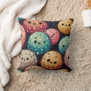 Urchin Unique Print  Throw Pillow