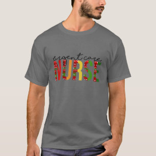 Urgent Care Nurse Christmas Nurse Santa's Favorite T-Shirt