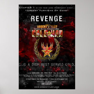 Urgent Fury Cold War large High Gloss poster