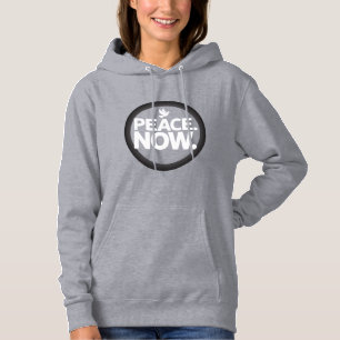 Urgent "PEACE. NOW." Graphic - Dove T-Shirt Hoodie