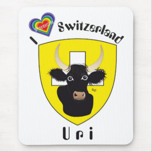 Uri Schweiz Suisse Svizzera Svizra Mousepad