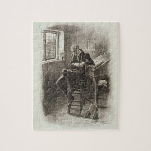 Uriah Heep, from 'Charles Dickens: A Gossip about Jigsaw Puzzle