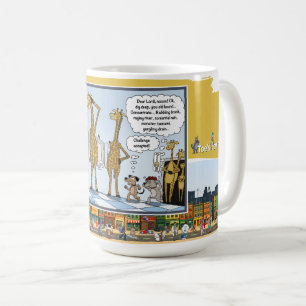 Urine Lies the Problem   Literal Wordplay Classic  Coffee Mug