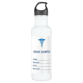 Urine Sample 710 Ml Water Bottle
