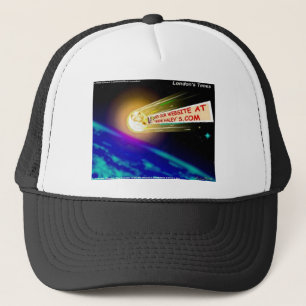 URL Of Haleys Comet Funny Cards Tees Mugs & Gifts Trucker Hat