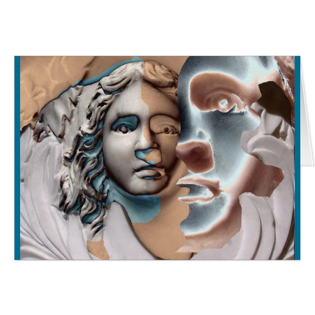 Urn Face Blue Copper (Front Horizontal)