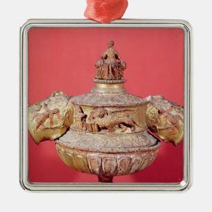 Urn used for dogal elections metal ornament