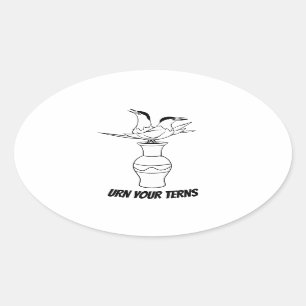 Urn Your Terns sticker