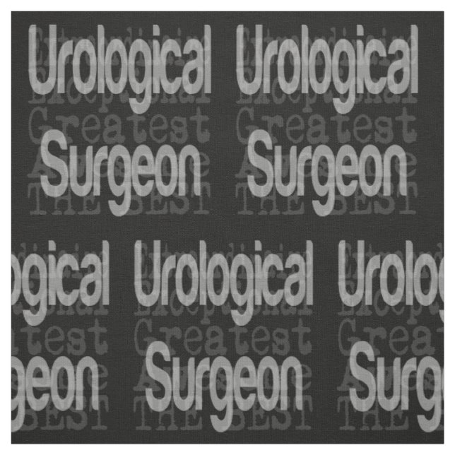 Urological Surgeon Extraordinaire Fabric (Swatch)