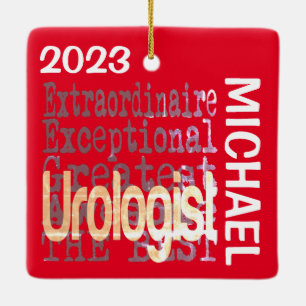 Urologist Extraordinaire CUSTOM Ceramic Ornament
