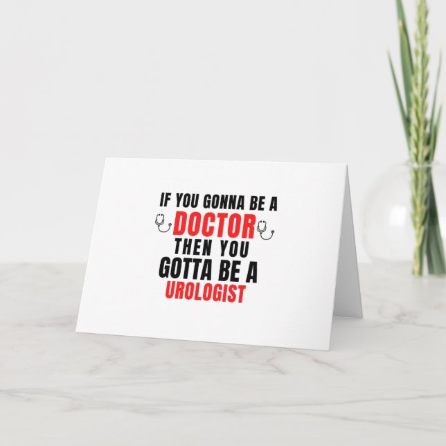 Urologist Holiday Card (Front)