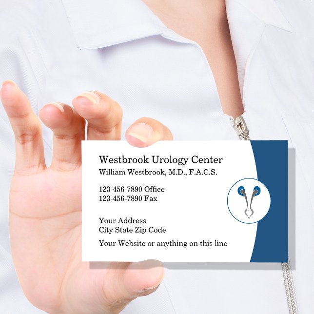 Urologist Medical Urology Business Cards (Creator Uploaded)
