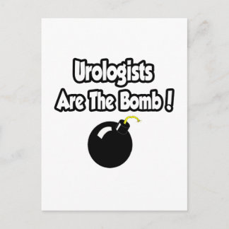 Urologists Are The Bomb! Postcard