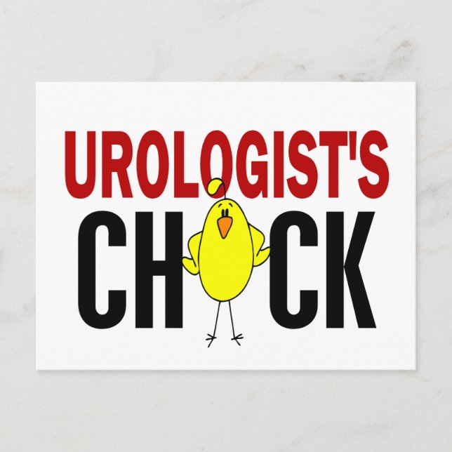 Urologist's Chick Postcard (Front)