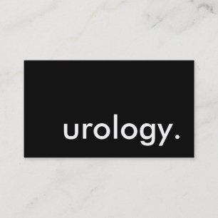 urology. business card