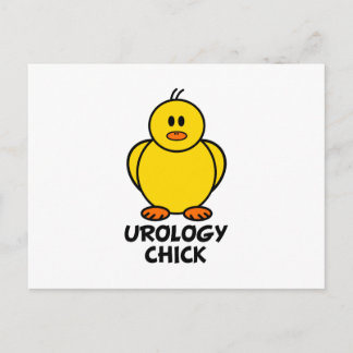 Urology Chick Postcard