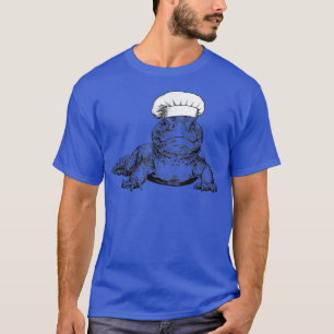 Uromasty Lizard Cook Chef Funny Cooking  T-Shirt