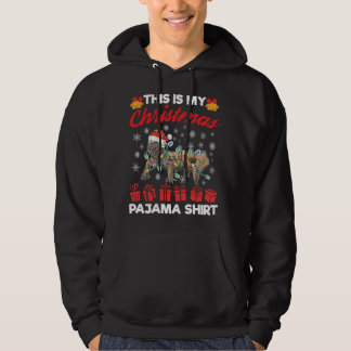 Uromastyx Dabb Lizard This Is My Christmas Pajama Hoodie