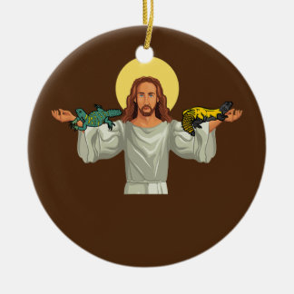 Uromastyx Reptile Spiny Tailed Lizard Gecko Mom Ceramic Ornament