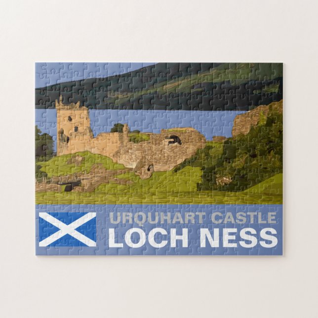URQUHART CASTLE JIGSAW PUZZLE (Horizontal)