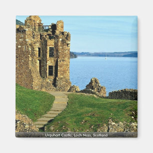 Urquhart Castle, Loch Ness, Scotland Magnet