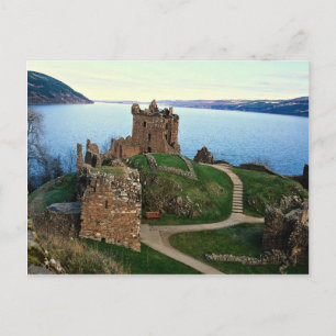 Urquhart Castle, Loch Ness, Scotland Postcard