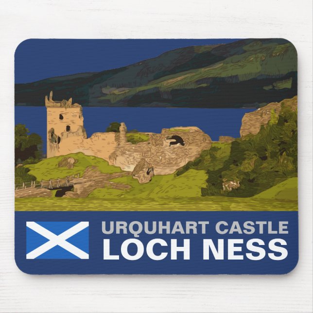 URQUHART CASTLE MOUSE PAD (Front)