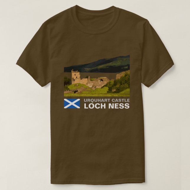 URQUHART CASTLE T-Shirt (Design Front)