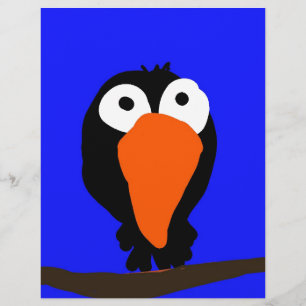 urraco drawing black bird